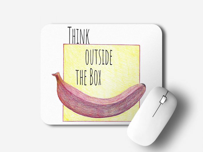 משטח לעכבר מחשב - Think Outside The Box